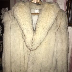 Silver Fox Fur coat